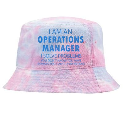 Operations Manager Solve Problems Tie-Dyed Bucket Hat