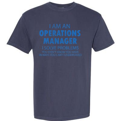 Operations Manager Solve Problems Garment-Dyed Heavyweight T-Shirt