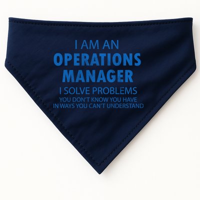 Operations Manager Solve Problems USA-Made Doggie Bandana