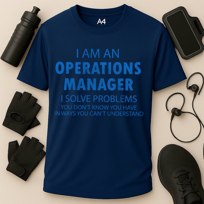 Operations Manager Solve Problems Performance Shirt