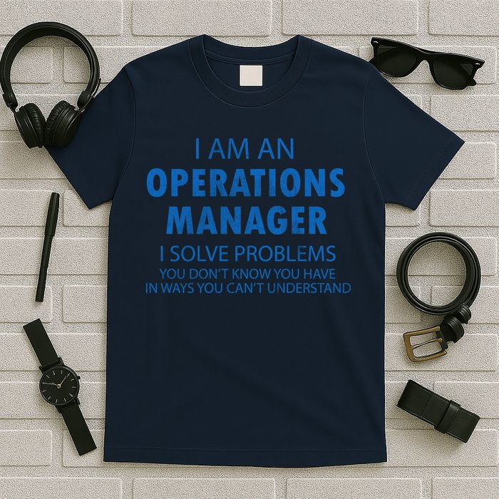 Operations Manager Solve Problems T-Shirt