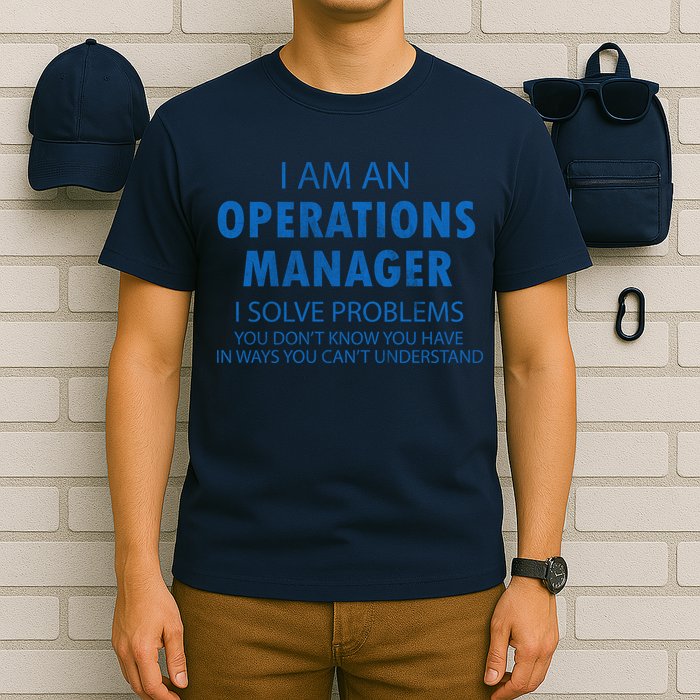 Operations Manager Solve Problems T-Shirt