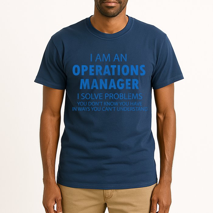 Operations Manager Solve Problems Tall T-Shirt