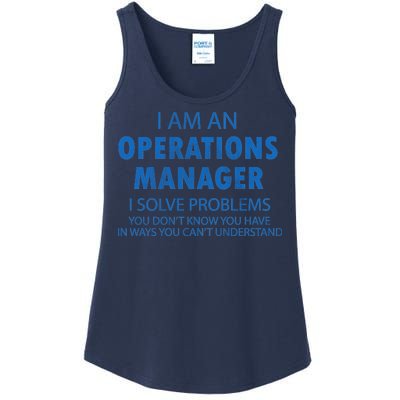 Operations Manager Solve Problems Ladies Essential Tank