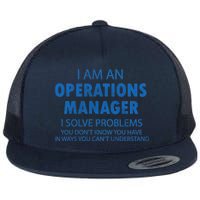 Operations Manager Solve Problems Flat Bill Trucker Hat