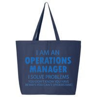 Operations Manager Solve Problems 25L Jumbo Tote