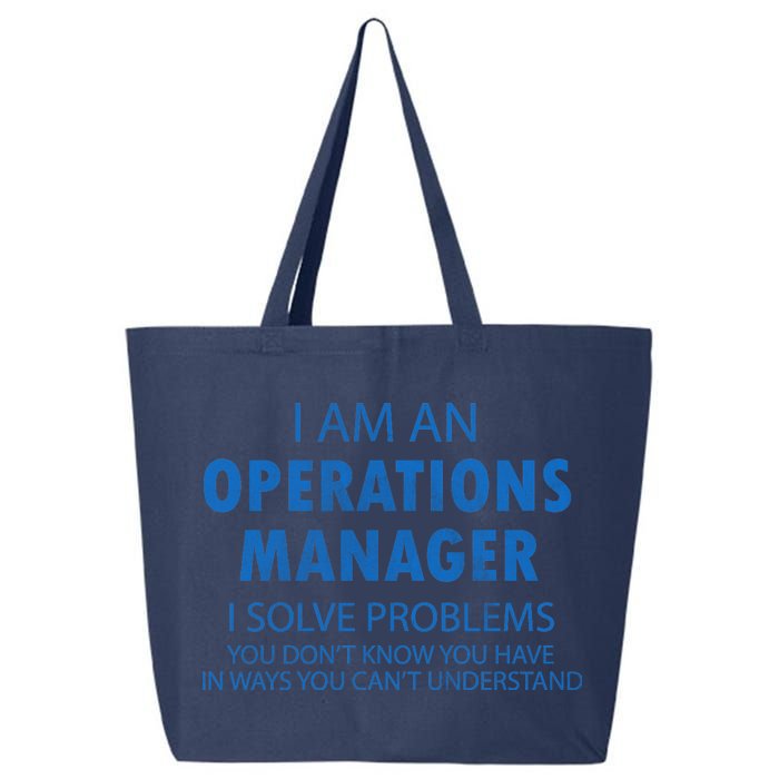 Operations Manager Solve Problems 25L Jumbo Tote