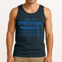 Operations Manager Solve Problems Tank Top