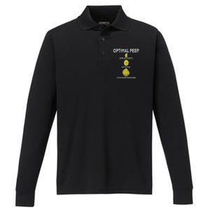 Optimal Peep Funny Respiratory Therapist Care Week Design Performance Long Sleeve Polo