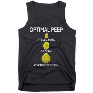 Optimal Peep Funny Respiratory Therapist Care Week Design Tank Top