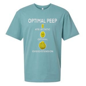 Optimal Peep Funny Respiratory Therapist Care Week Design Sueded Cloud Jersey T-Shirt