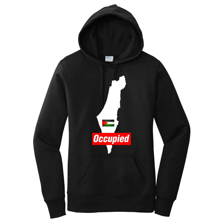 Occupied Palestine Free Gaza Funny Gift Women's Pullover Hoodie