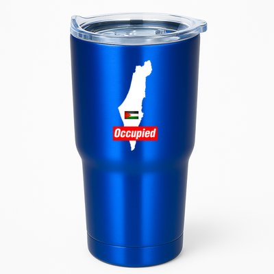 Occupied Palestine Free Gaza Funny Gift Tumbler