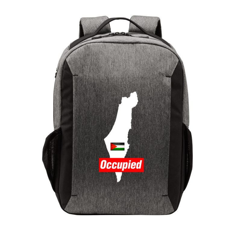 Occupied Palestine Free Gaza Funny Gift Vector Backpack