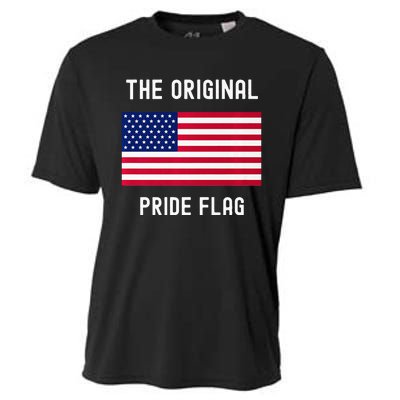 Original Pride Flag Stand For The Flag Cooling Performance Crew T-Shirt