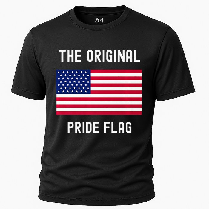 Original Pride Flag Stand For The Flag Cooling Performance Crew T-Shirt