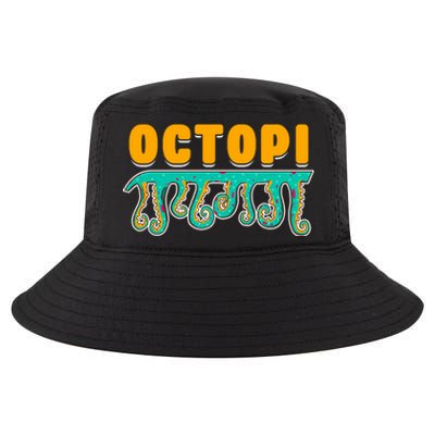 Octopus Pun Funny Octopi Math Geek Nerd Happy Pi Day 314 Great Gift Cool Comfort Performance Bucket Hat