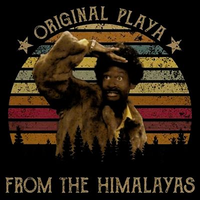 Original Playa From The Himalayas Funny Vintage Movie T-Shirt