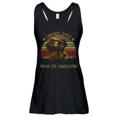 Original Playa From The Himalayas Funny Vintage Movie Ladies Essential Flowy Tank