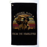 Original Playa From The Himalayas Funny Vintage Movie Golf Towel