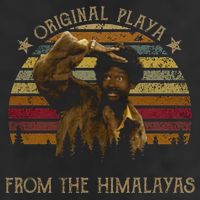 Original Playa From The Himalayas Funny Vintage Movie Golf Towel