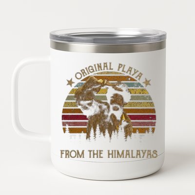 Original Playa From The Himalayas Funny Vintage Movie 12 oz Stainless Steel Tumbler Cup