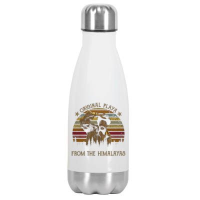 Original Playa From The Himalayas Funny Vintage Movie Stainless Steel Insulated Water Bottle