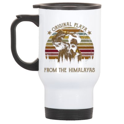 Original Playa From The Himalayas Funny Vintage Movie Stainless Steel Travel Mug