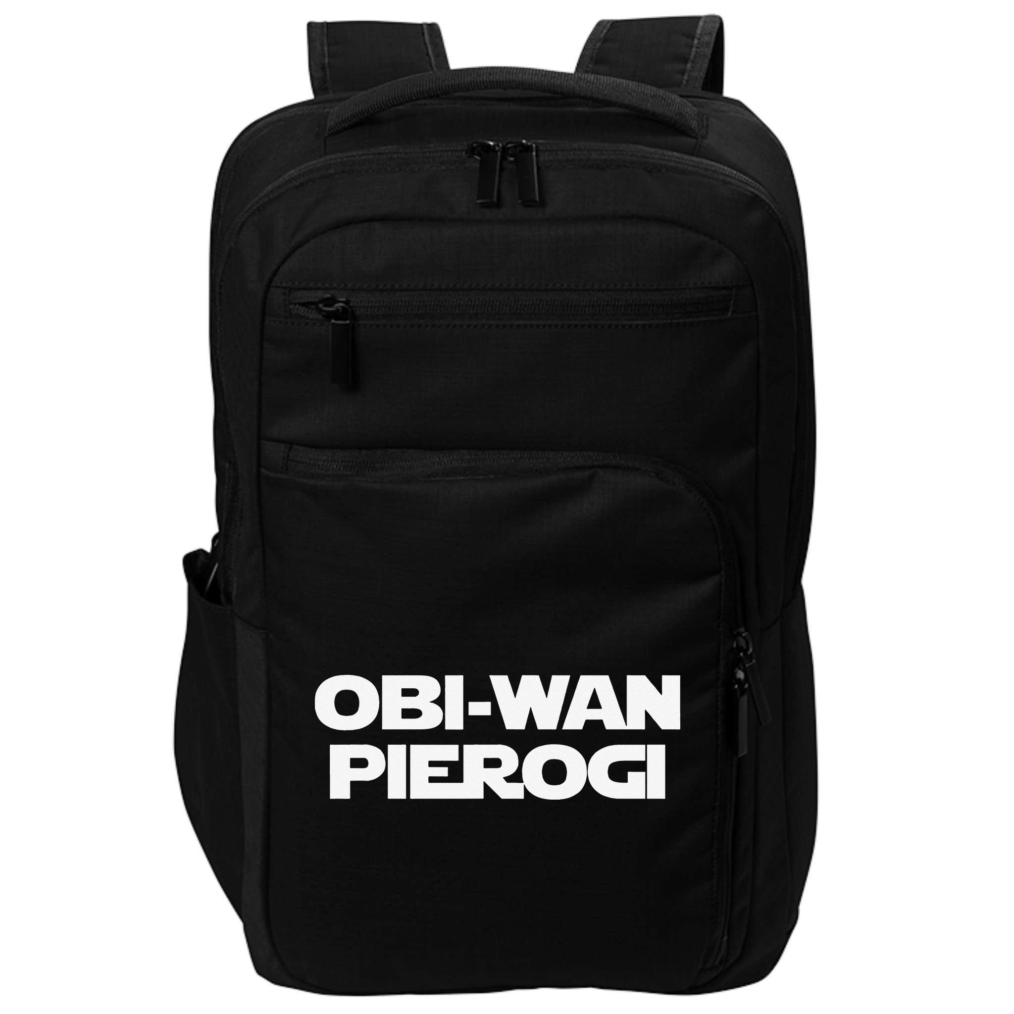 ObiWan Pierogi Funny Saying Novelty Pierogies Polish Food Impact Tech Backpack