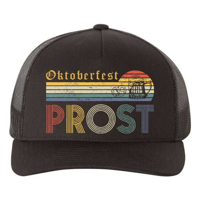 Oktoberfest Prost German YAll Drinking Beer Germany Yupoong Adult 5-Panel Trucker Hat