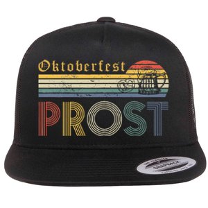 Oktoberfest Prost German YAll Drinking Beer Germany Flat Bill Trucker Hat