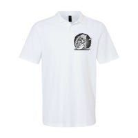 Opossum Playing Guitar Rock And Roll Rock Star Softstyle Adult Sport Polo