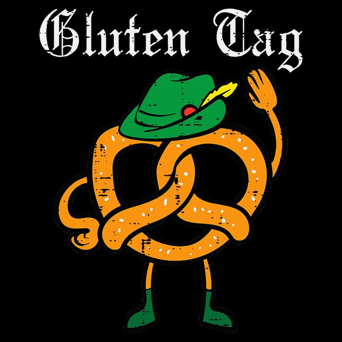 Oktoberfest Pretzel Guten Tag Funny German Kids T-Shirt
