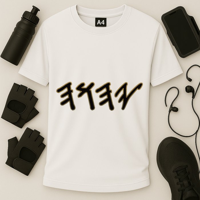 Old Paleo Hebrew Name Of God Yahuah Performance Shirt