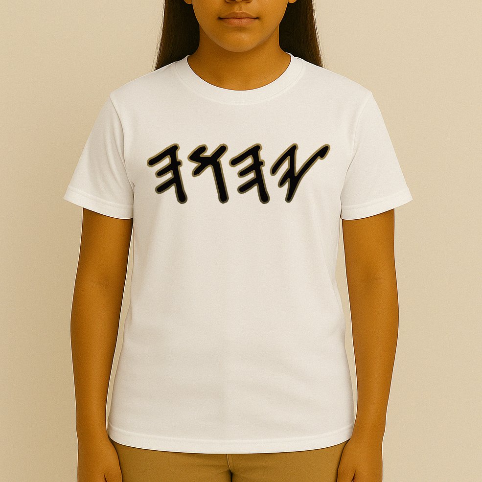 Old Paleo Hebrew Name Of God Yahuah T-Shirt