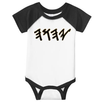 Old Paleo Hebrew Name Of God Yahuah Infant Baby Jersey Bodysuit