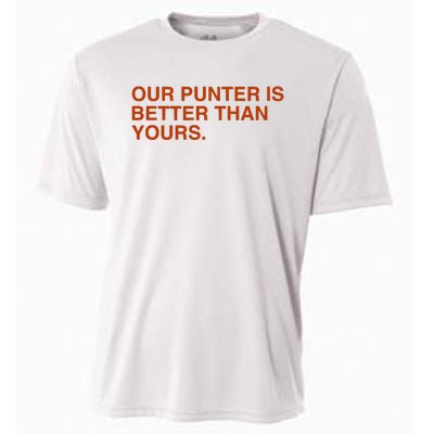 Our Punter Is Better Than Yours Cooling Performance Crew T-Shirt