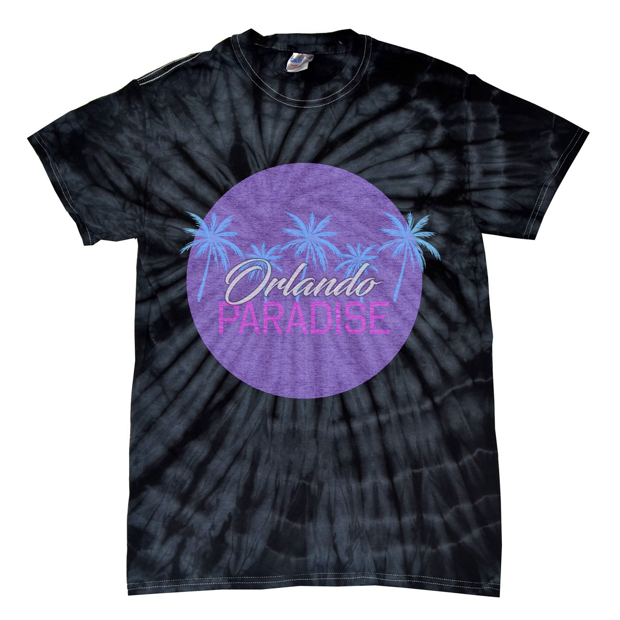 Orlando Paradise Icon Tie-Dye T-Shirt