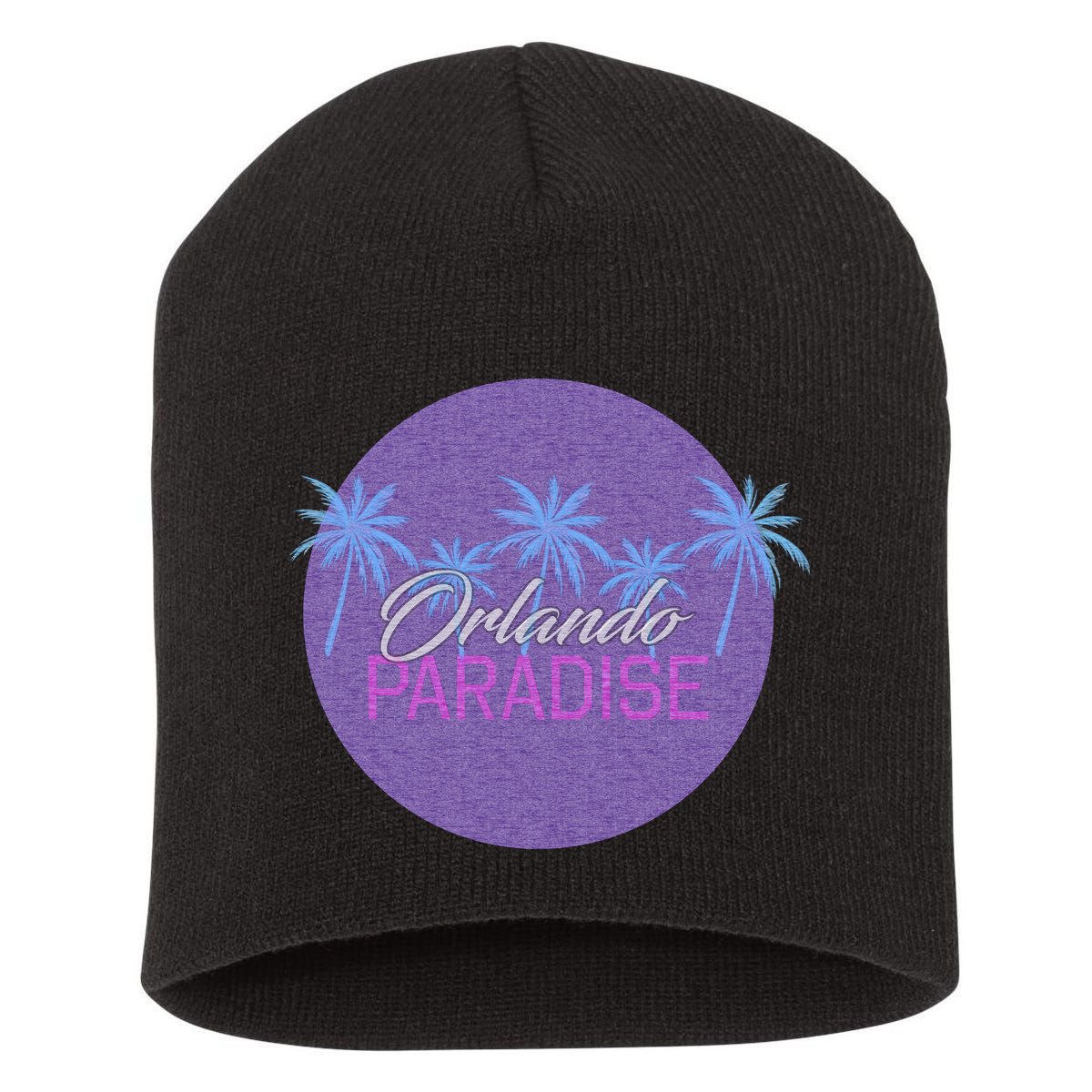 Orlando Paradise Icon Short Acrylic Beanie