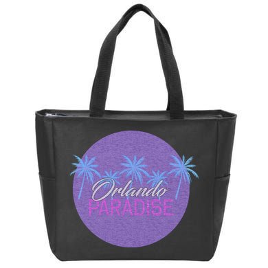 Orlando Paradise Icon Zip Tote Bag