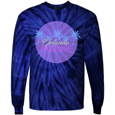 Orlando Paradise Icon Tie-Dye Long Sleeve Shirt