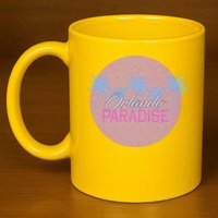 Orlando Paradise Icon 11oz C Handle Ceramic Mug