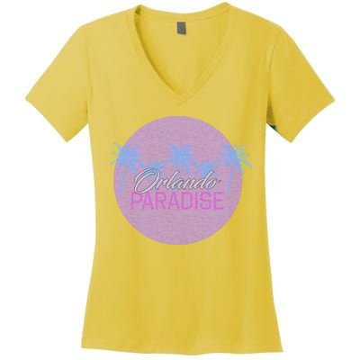 Orlando Paradise Icon Women's V-Neck T-Shirt