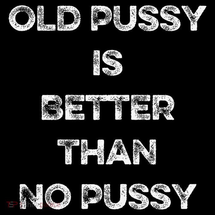 Old Pussy Is Better Than No Pussy Funny Joke Sarcastic Stripe Pom Pom Beanie