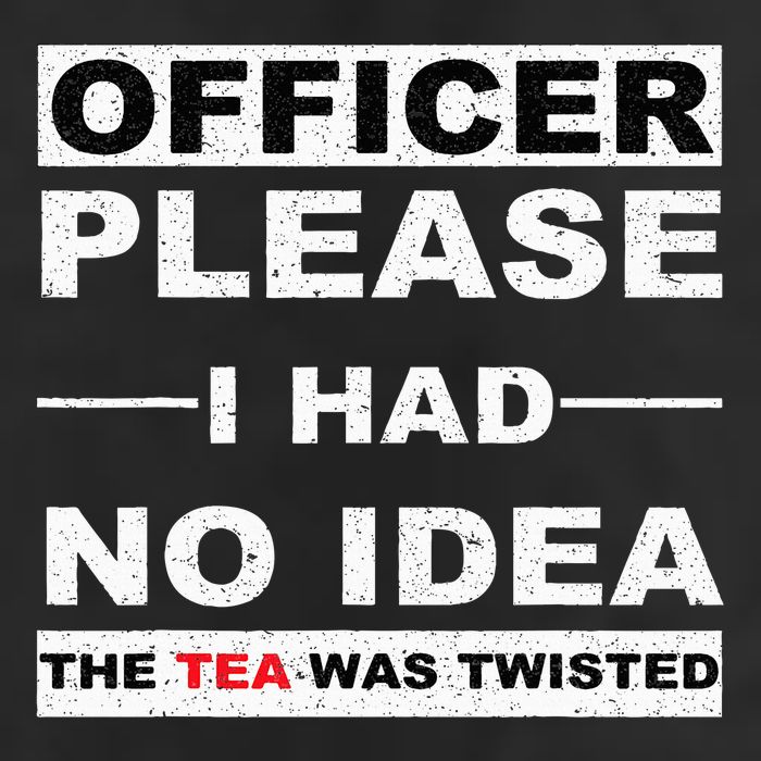 Officer Please I Had No Idea The Tea Was Twisted Adult Drive Performance Visor