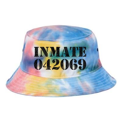 Orange Prisoner Inmate Number Halloween Costume Outfit Tie Dye Newport Bucket Hat