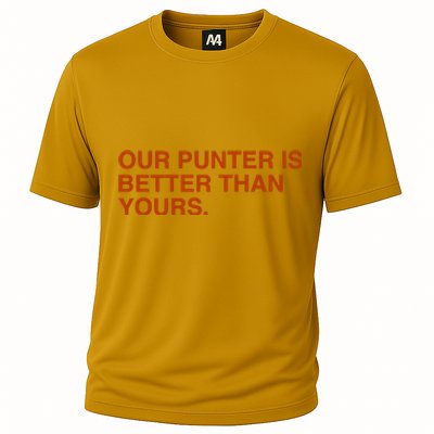 Our Punter Is Better Than Yours Cooling Performance Crew T-Shirt