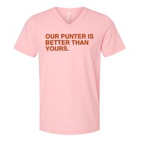 Our Punter Is Better Than Yours V-Neck T-Shirt