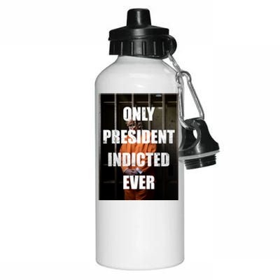 Only President Indicted Ever Aluminum Water Bottle