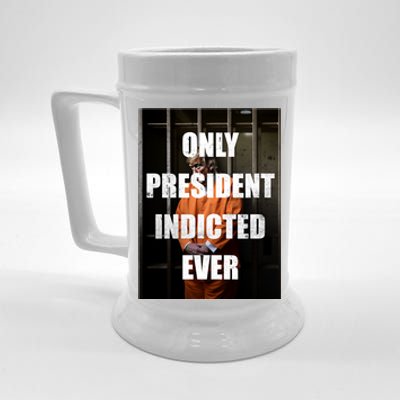 Only President Indicted Ever Beer Stein